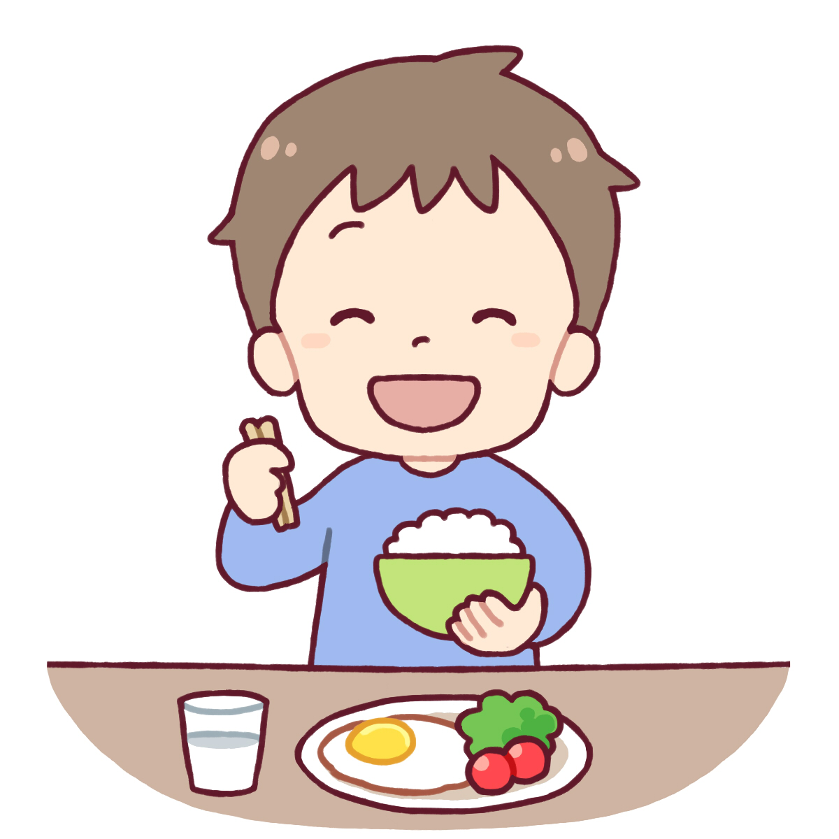 食べ方汚いと、鬼がくる？｜こどもの姿勢のしつけ